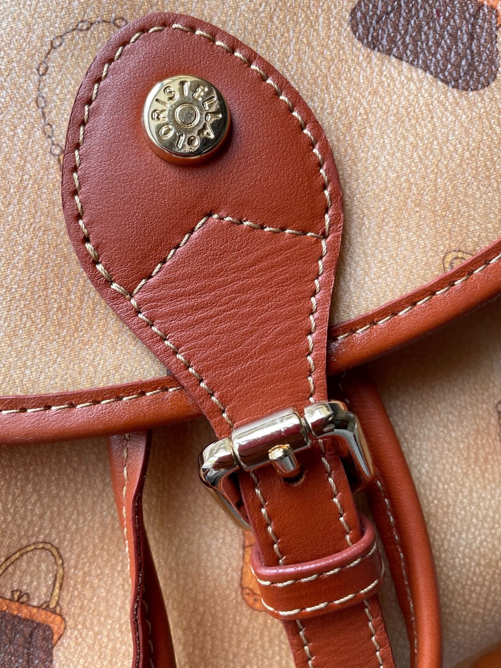 Italian Leather Backpack - Picture 2 of 12